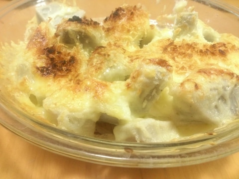 材料は里芋だけ!里芋のチーズ焼き